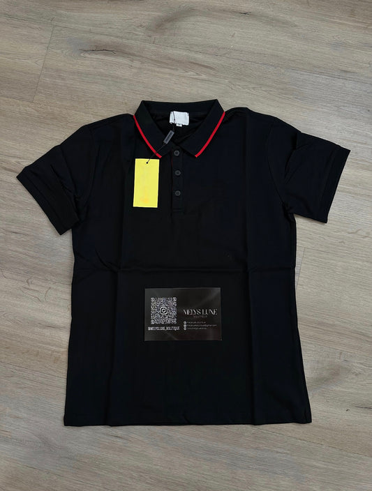 Berry polo shirt